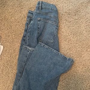 wide leg jeans